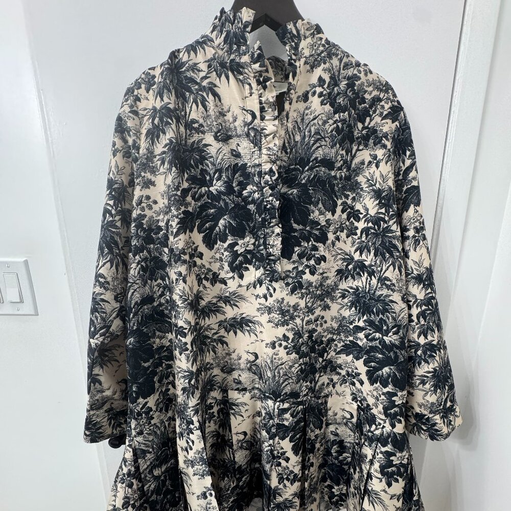 Tuckernuck Noir Cypress Toile Tate Dress XL